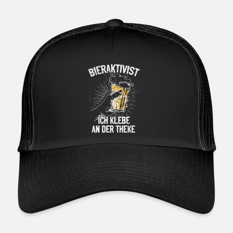 Bieraktivist ich klebe an der Theke – Partyspaß Trucker Cap