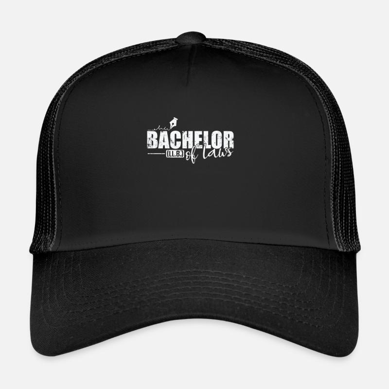 Baccalauréat en droit (LL.B.) - Casquette trucker  - noir/noir