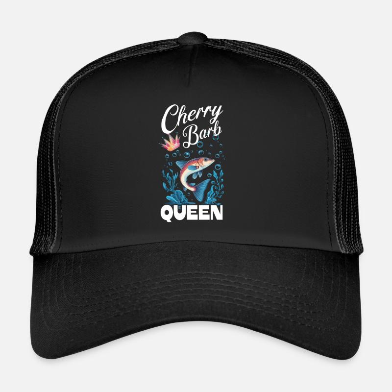Poisson barbelé cerisier Poisson d'aquarium d'eau douce Aquariste Casquette trucker 