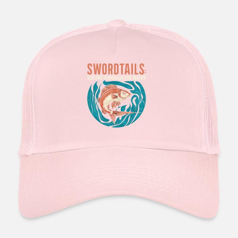Poisson-épée Aquarium d’eau douce Aquariophile Casquette trucker 