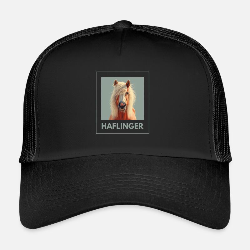 Haflinger Motiv Pferd Süß Trucker Cap