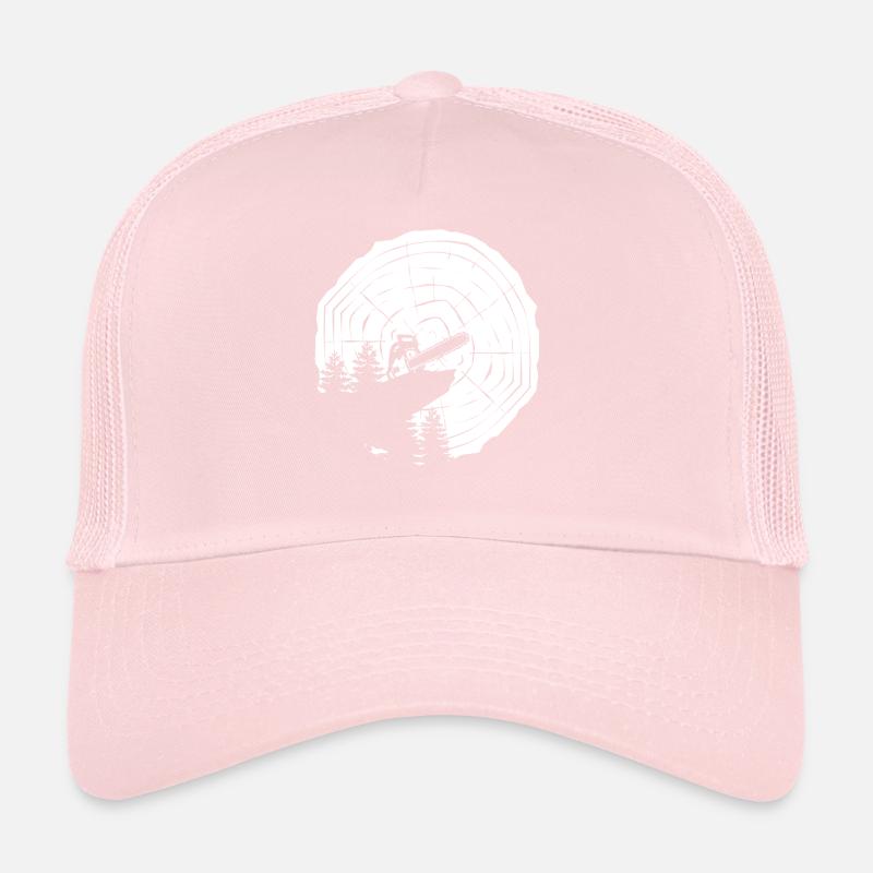 Tronçonneuse Tronçonneuse Bûcheron Bois de Chauffage Casquette trucker 