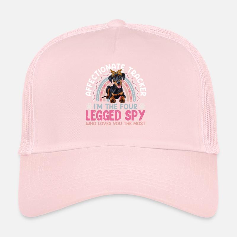 Doberman Hund AFFECTIONATE TRACKER FOUR LEGGED Trucker Cap
