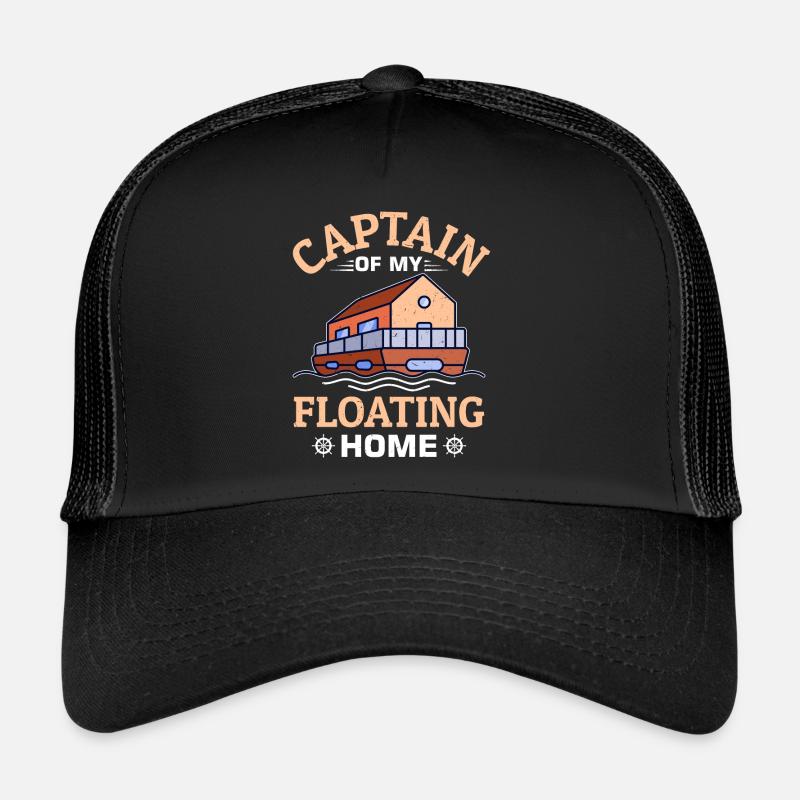 Funny Houseboat Saying Trucker Cap