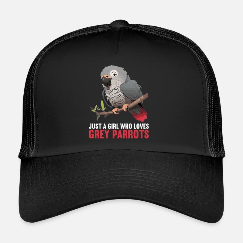 Perroquets gris d’Afrique Casquette trucker 