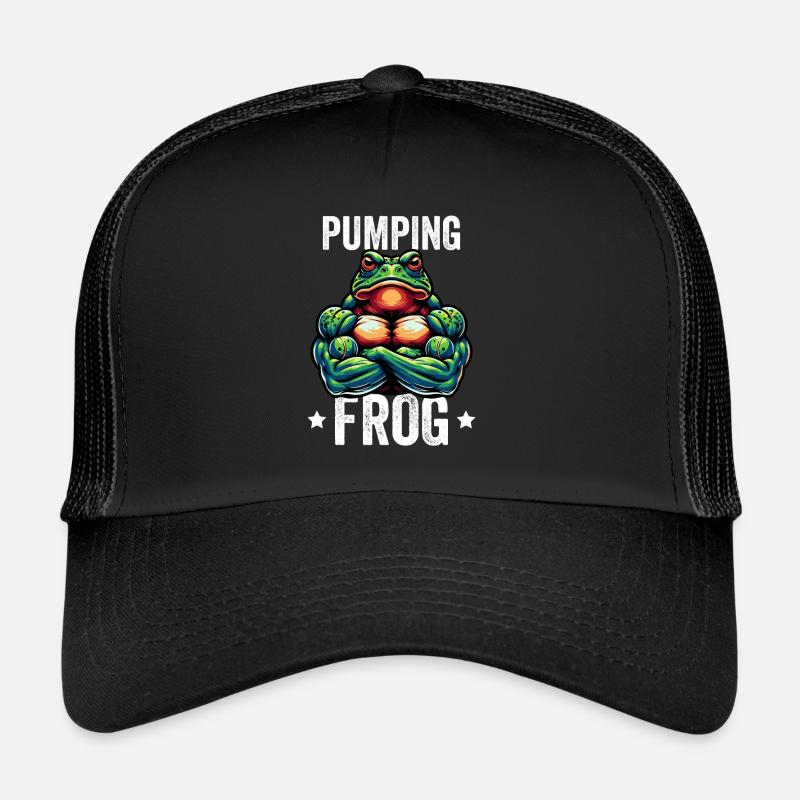 Grenouille pompeuse Casquette trucker 