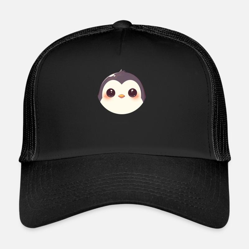 Pingouin Kawaii Pingouin mignon Casquette trucker 