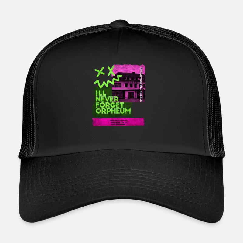 Dortmund Discotheque 80s 90s Wave Music Orpheum Trucker Cap