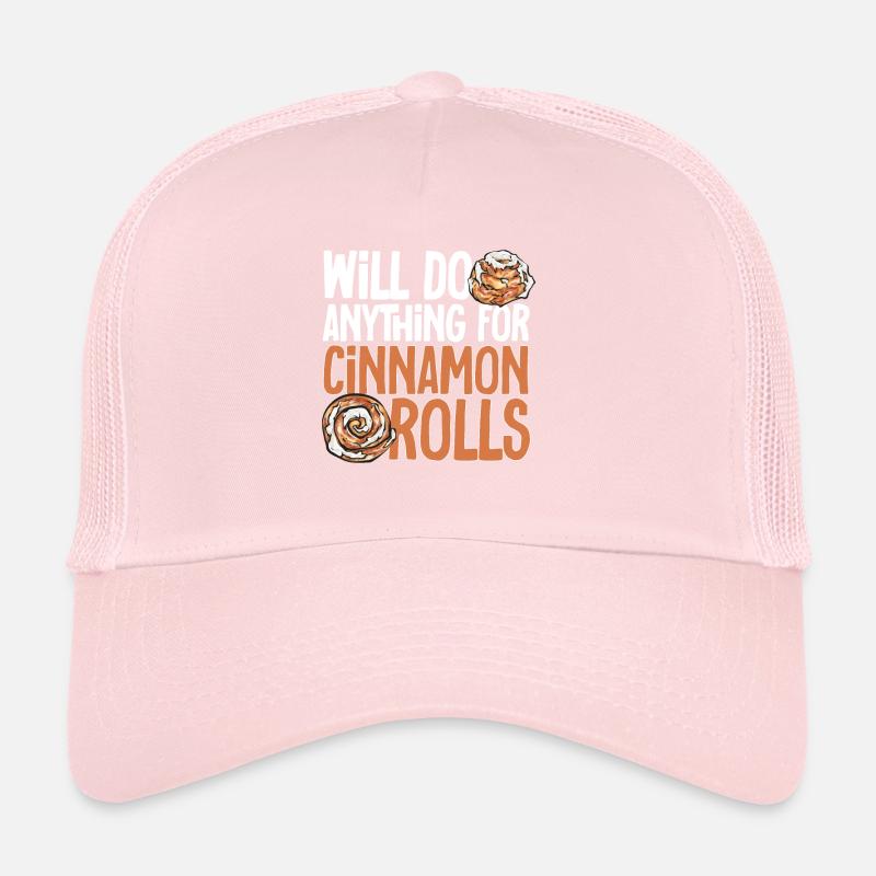 Rouleau à la cannelle Casquette trucker 