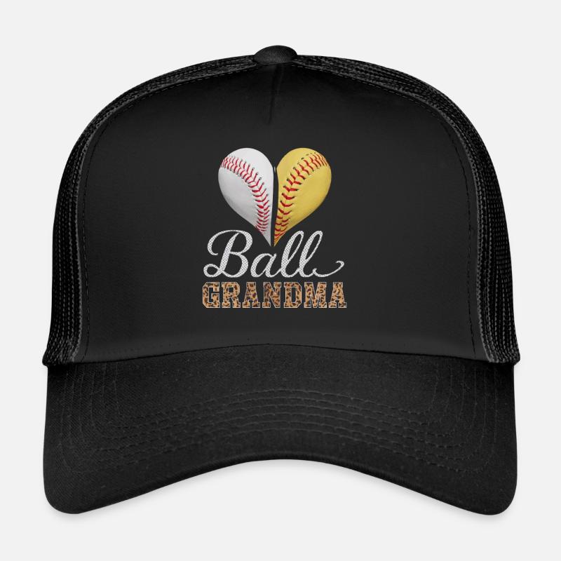Journée des grands-parents de grand-mère de baseball Casquette trucker 