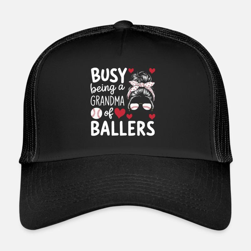 Journée des grands-parents de grand-mère de baseball Casquette trucker 