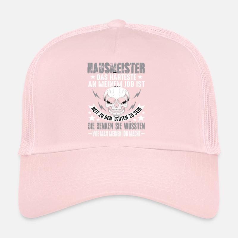 Technicien en bâtiment de gardien disant Casquette trucker 