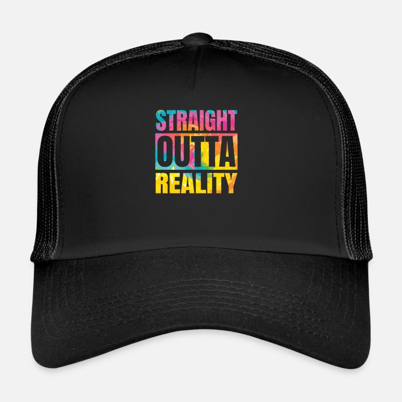 Réalité Hardcore Rave House-Music Raver EDM DJ Casquette trucker 