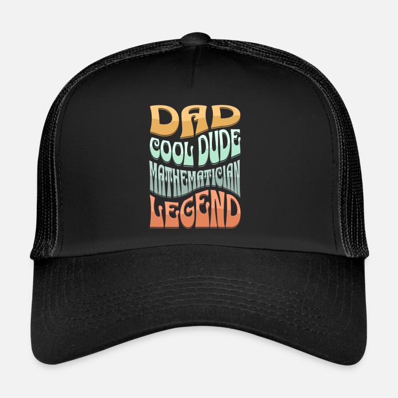 Papa mathématicien Casquette trucker 