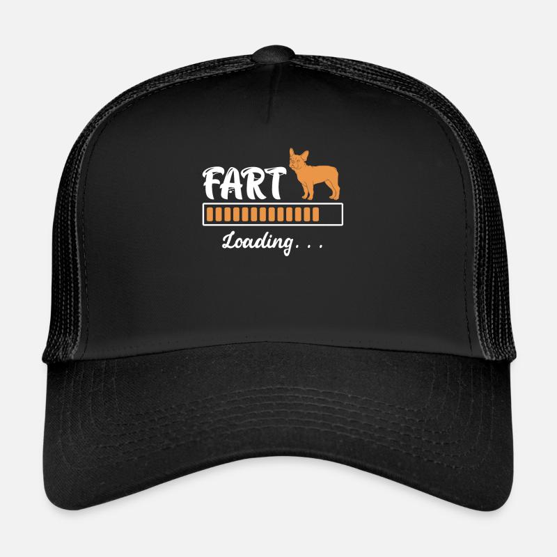 Bouledogue français FART Loading... Amusement Casquette trucker 
