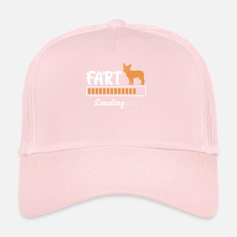 Bouledogue français FART Loading... Amusement Casquette trucker 