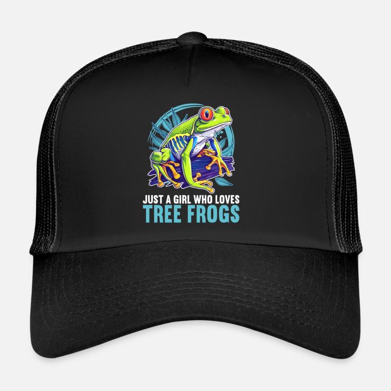 Tree Frog Baumfrösche Baumfrosch Trucker Cap