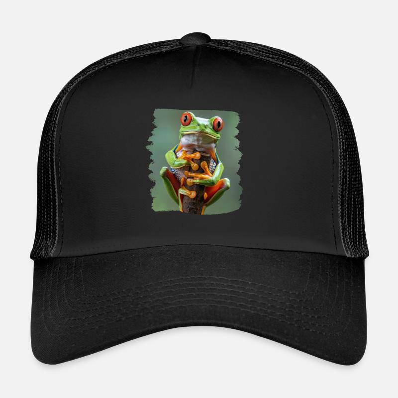 Tree Frog Baumfrösche Baumfrosch Trucker Cap