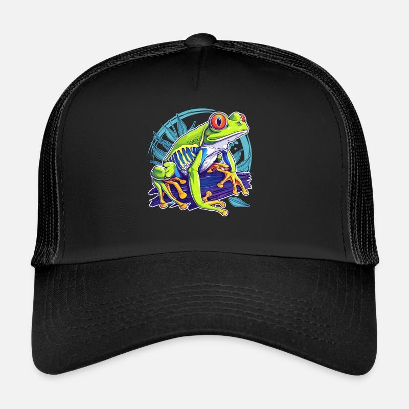 Tree Frog Baumfrösche Baumfrosch Trucker Cap