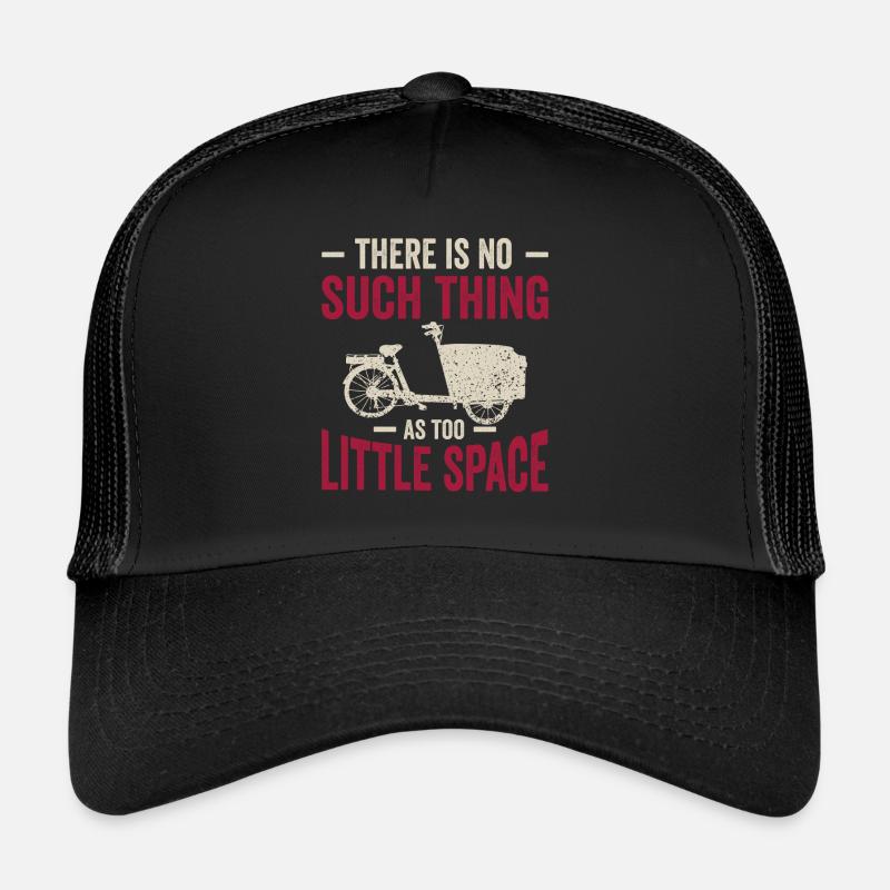 Trop peu d’espace vélo cargo vélo cargo Casquette trucker 