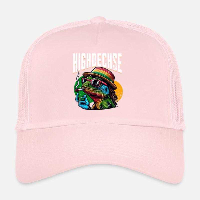 Lézards hauts lézards Iguane Reptiles Casquette trucker 