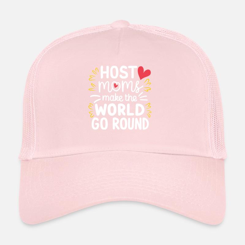 Host Mom Exchange Student Host Family Host Parent Trucker Cap