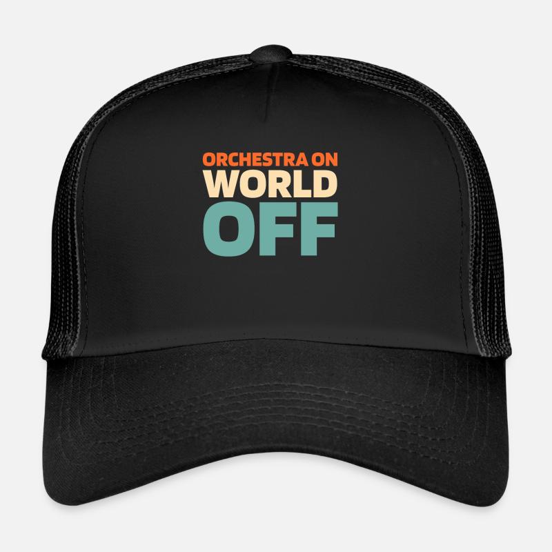 Orchestre de l’Orchester sur World Off Casquette trucker 