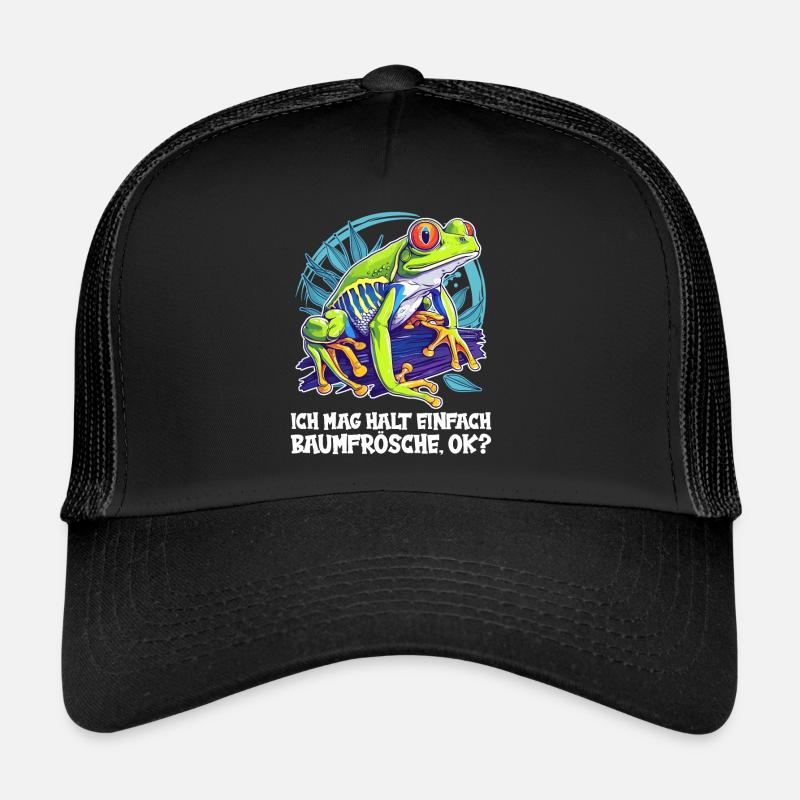 Tree Frog Baumfrösche Baumfrosch Trucker Cap