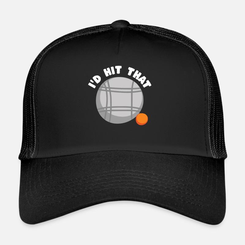Bocce Ball Sprüche Trucker Cap