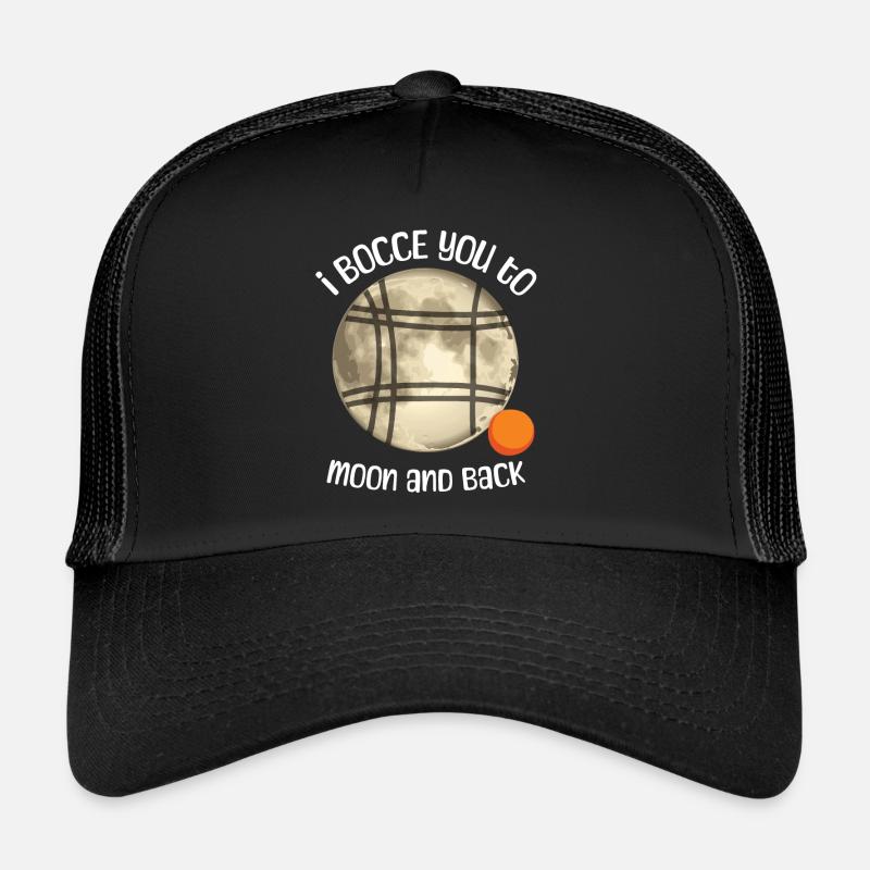 Bocce Ball Sprüche Trucker Cap