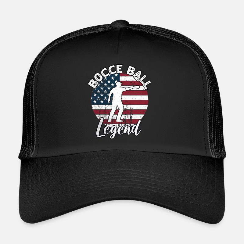 Bocce Ball Sprüche Trucker Cap