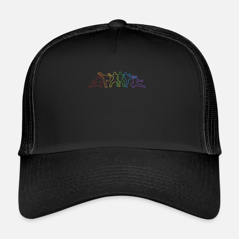Capoeira LGBT Rainbow Capoeirista Ginga Dance Trucker Cap
