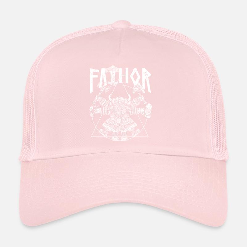 Wikinger Papa Vathor Lustiges Wikinger Design Trucker Cap