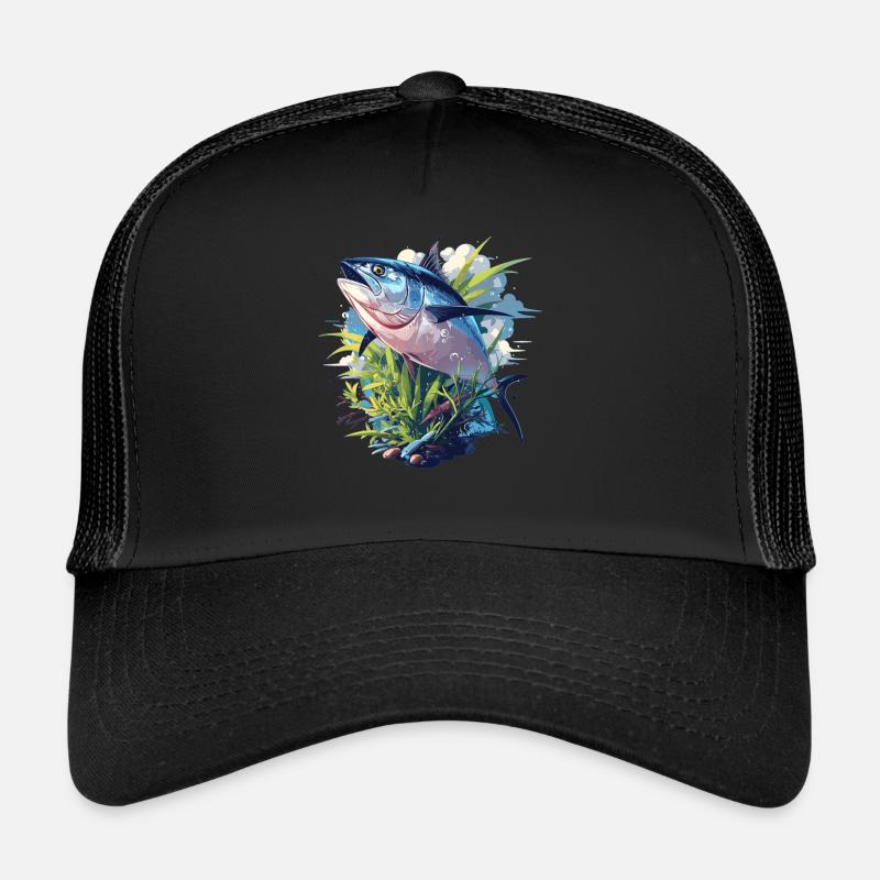 Thon Thunfische Thunfisch Casquette trucker 
