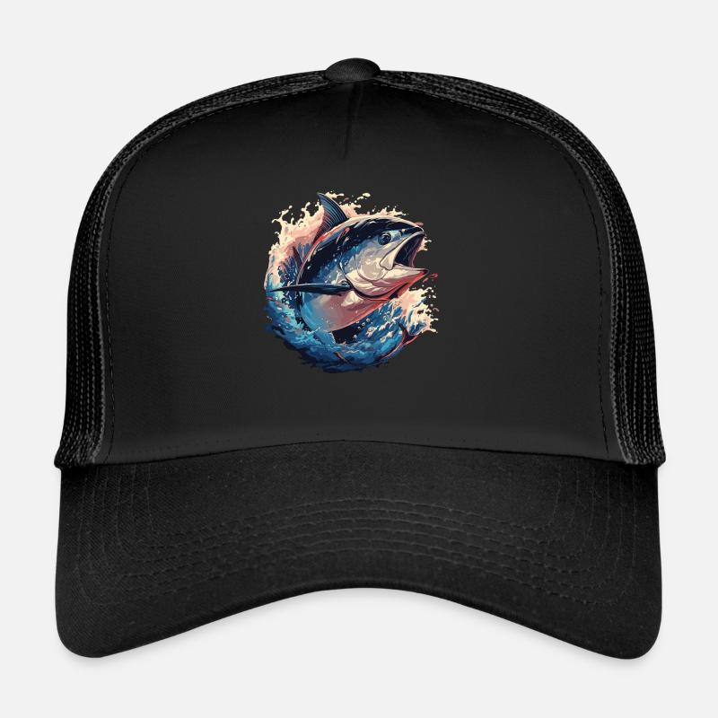 Thon Thunfische Thunfisch Casquette trucker 