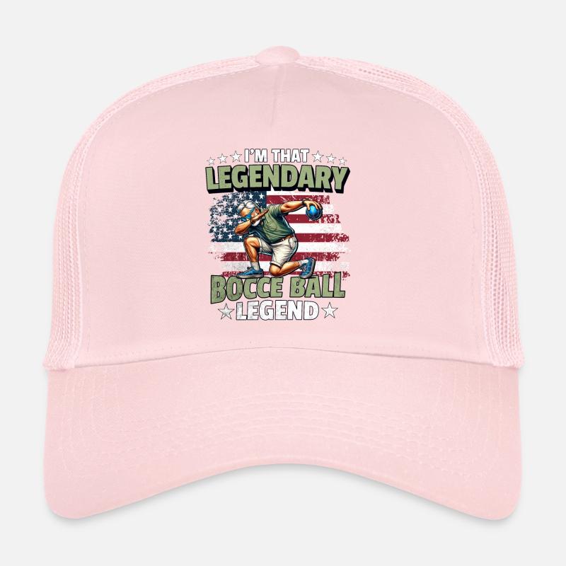 Légende de la pétanque Casquette trucker 