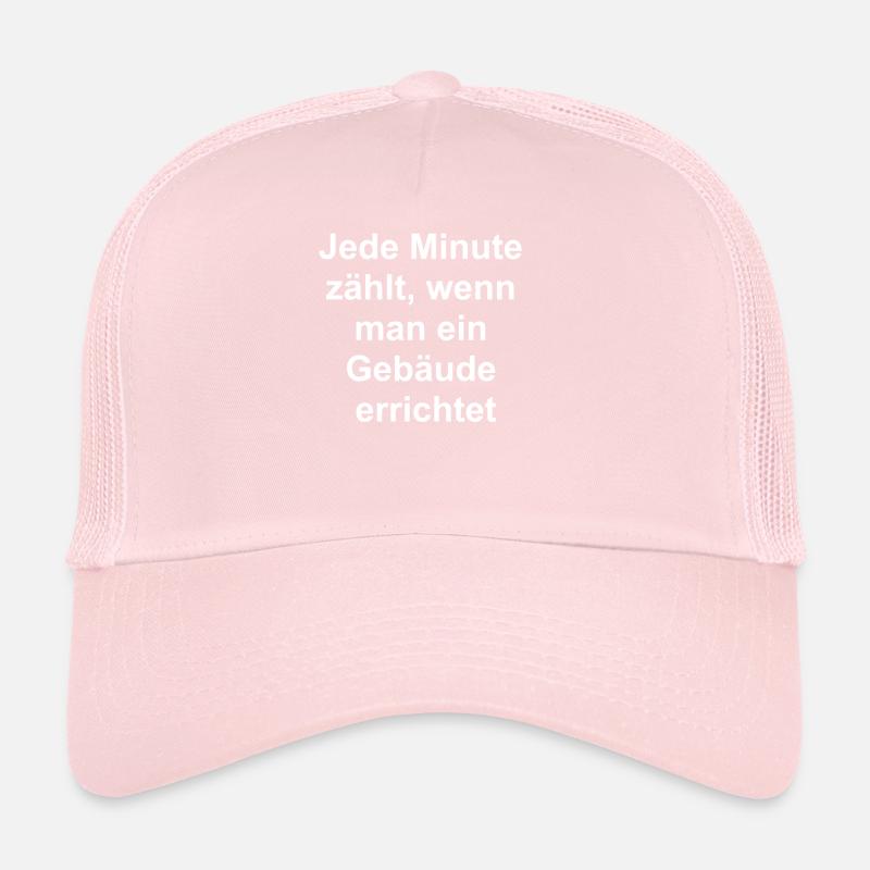 Cadeau pour les travailleurs de la construction Casquette trucker 