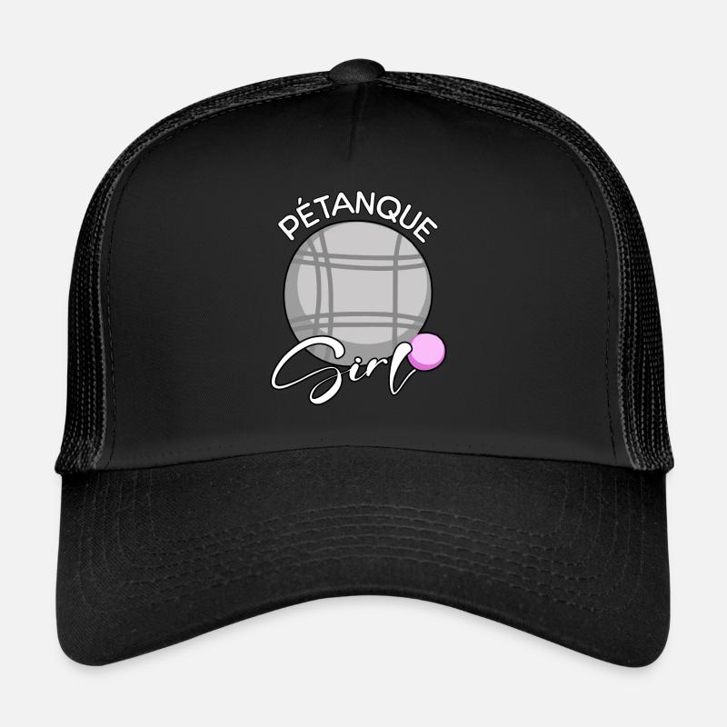 Pétanque Fille Casquette trucker 
