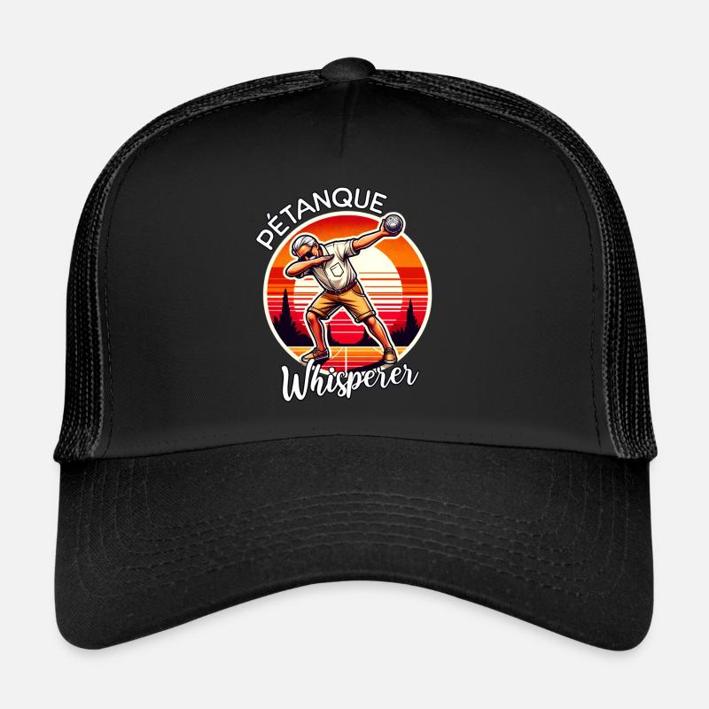 Chuchoteur de pétanque Casquette trucker 