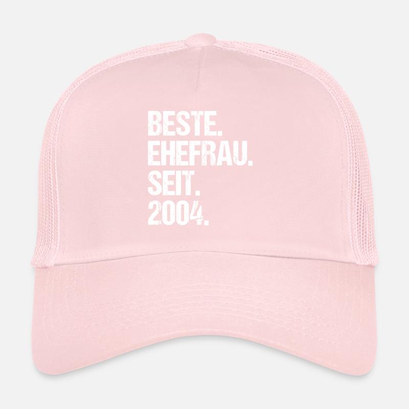 Valentinstag Beste Ehefrau Seit 2004 Trucker Cap