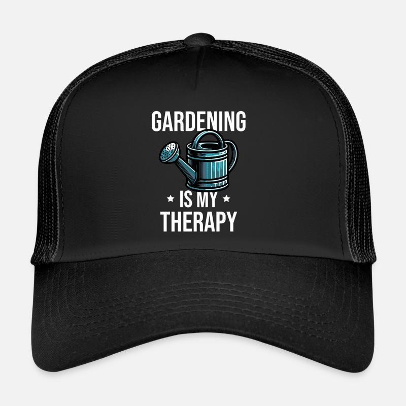 Gardening Is My Therapy Trucker Cap