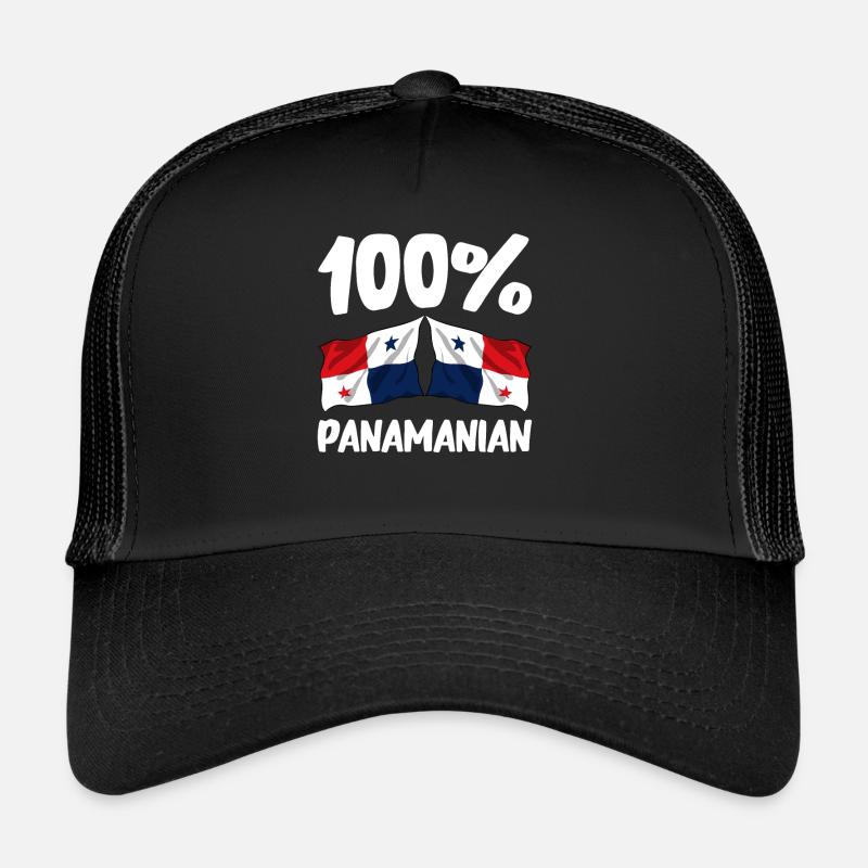 Drapeau panaméen Drapeau panaméen Casquette trucker 