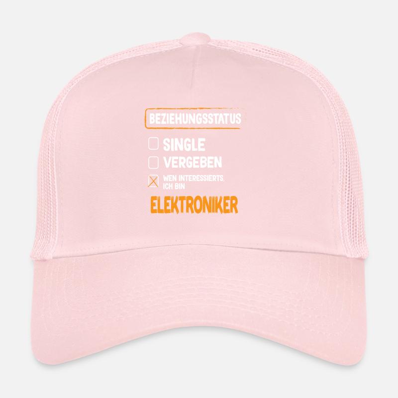 Statut de la relation de technicien en électronique Casquette trucker 