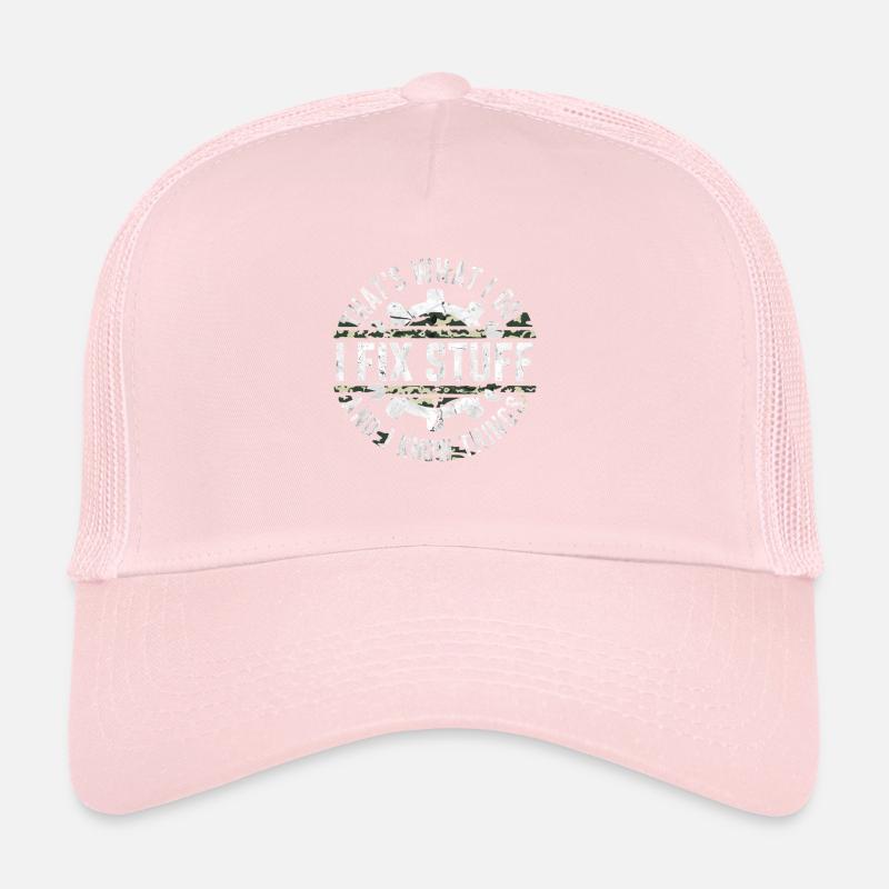 Car mechanic mechatronics technician screwdriver sayings Trucker Cap