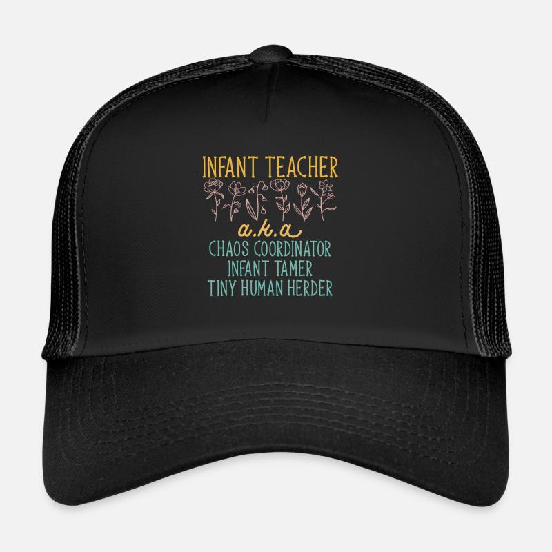 Kindergarten Teacher Daycare Center Educator Trucker Cap