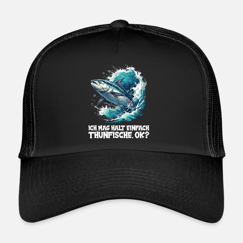 Thon Thunfische Thunfisch Casquette trucker 