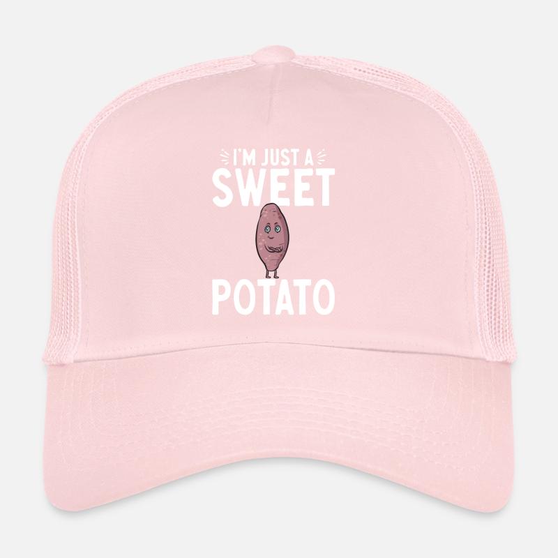 Légumes-racines de patates douces Casquette trucker 