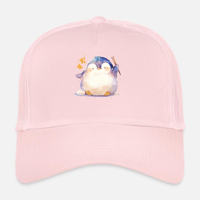 Pingouin Kawaii Pingouin mignon Casquette trucker 