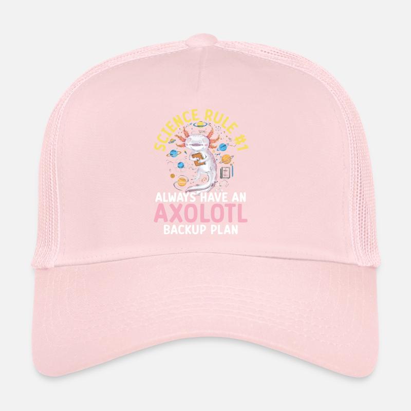 Axolotl Science Teacher Mexican Salamander Trucker Cap