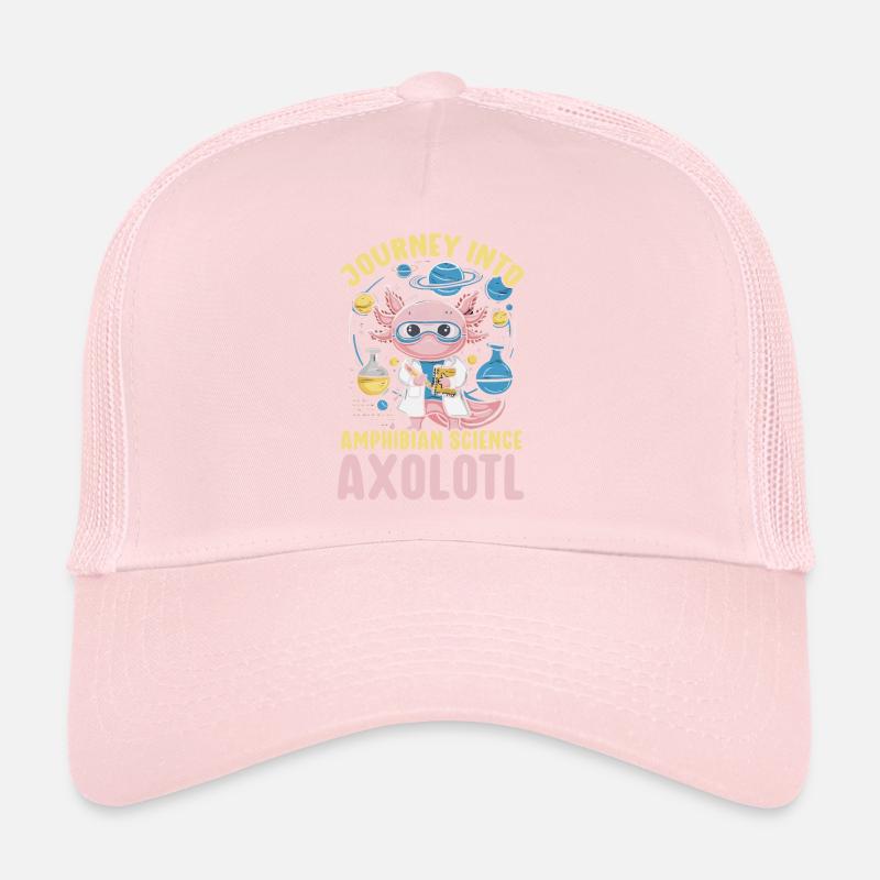 Axolotl Science Teacher Mexican Salamander Trucker Cap